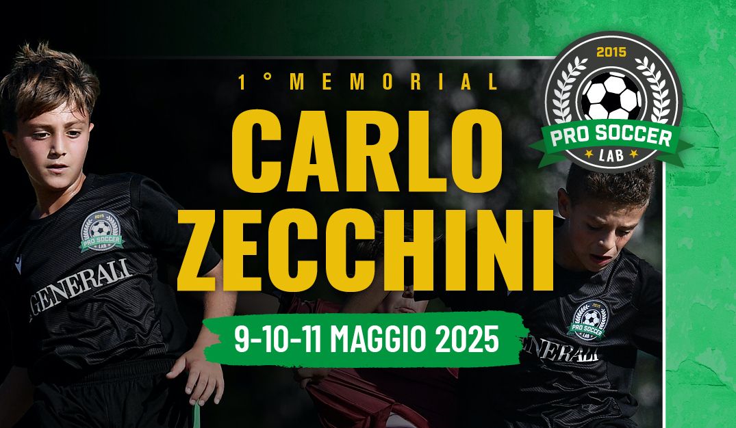Memorial Zecchini: dal 9 all’11 maggio il torneo di calcio giovanile con squadre professionistiche