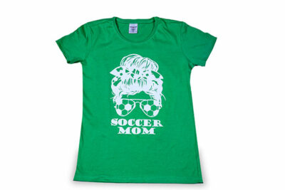 T-shirt verde da donna