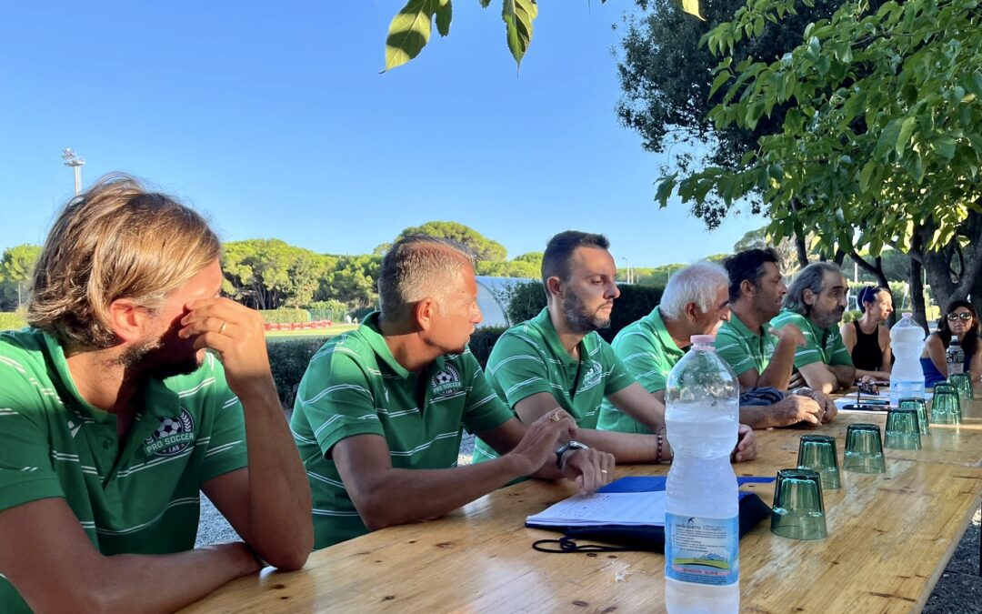 Presentato il nuovo staff tecnico neroverde